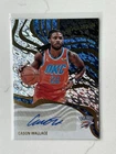 2024-25 Panini Revolution Cason Wallace Auto Signatures Autographs OKC Thunder