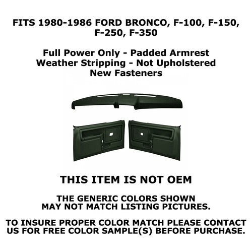 Coverlay 12-108CF Green For Ford Bronco Front Left Right Interior Kit - Bild 2 von 6