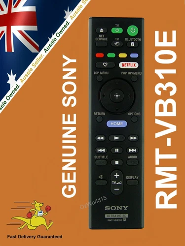 RMT-VB310E SONY REMOTE RMTVB310E UBP-X800 UBPX800 GENUINE Ultra HD Blu-ray / DVD - Picture 1 of 5