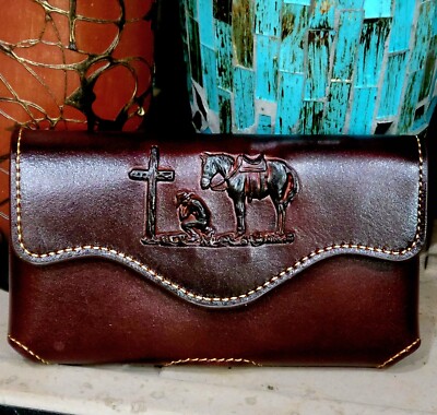 Montana West Leather Phone Case Cowboy Praying Cross Belt Loop Phone Case Coffee | eBay Montana West Leather Phone Case Cowboy Praying Cross Belt Loop Phone Case Coffee | eBay