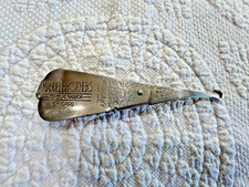 Antique Mandel Bros Milady's Travel Shoe Horn with Folding Button Hook