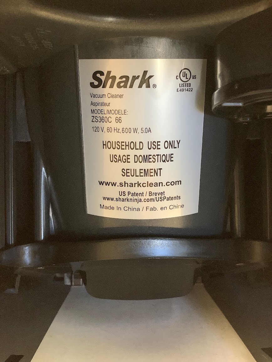 Shark Body Motor Head for ZS360 ZS361C ZS362 QS360 APEX Rocket Vacuum