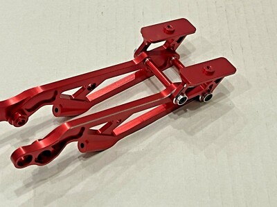 Arrma Supporto sospensione posteriore alluminio rosso