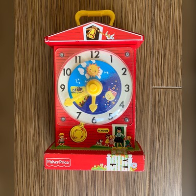 fisher price music box teaching clock 2009