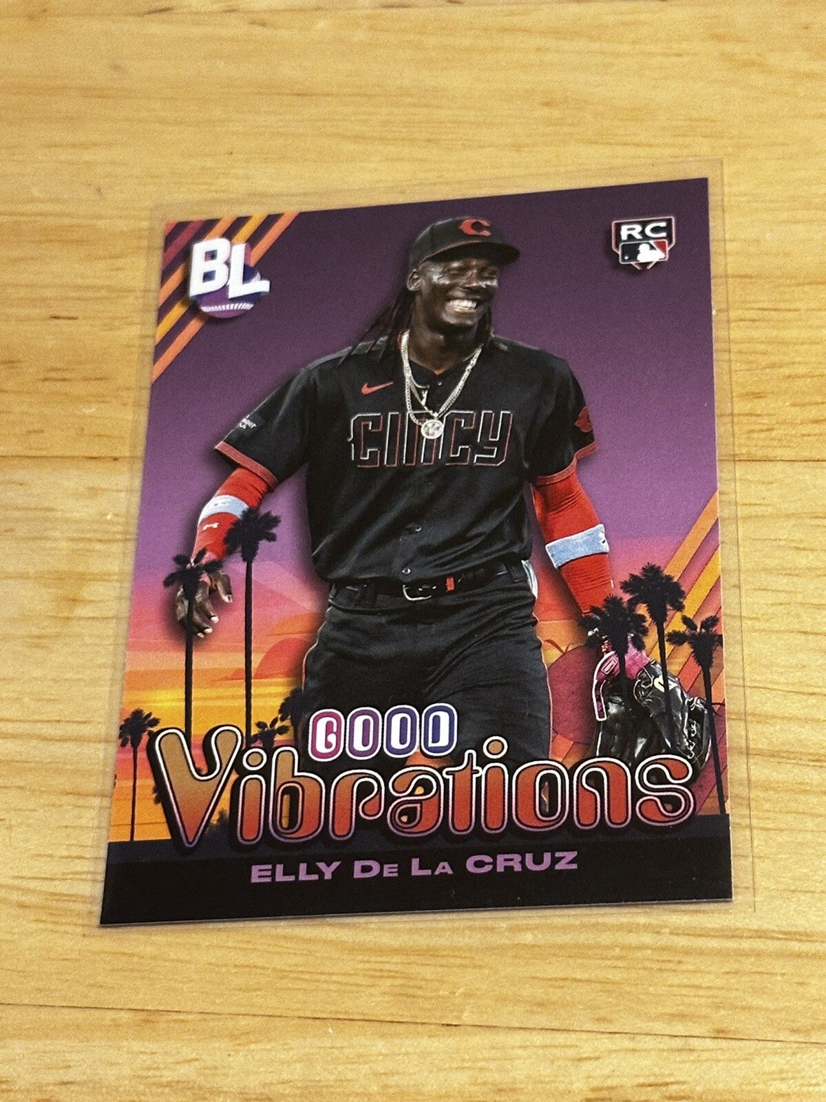 2024 Topps Big League Baseball Good Vibrations Elly De La Cruz RC #GV-6