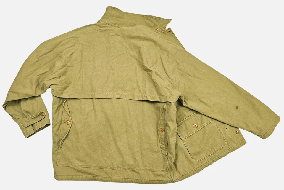 *LO ÚLTIMO DE COLECCIÓN Para hombres POLO RALPH LAUREN @ PARKA CAMPING LANA FORRADA CAQUI Chaqueta XL Foto 4 de 4