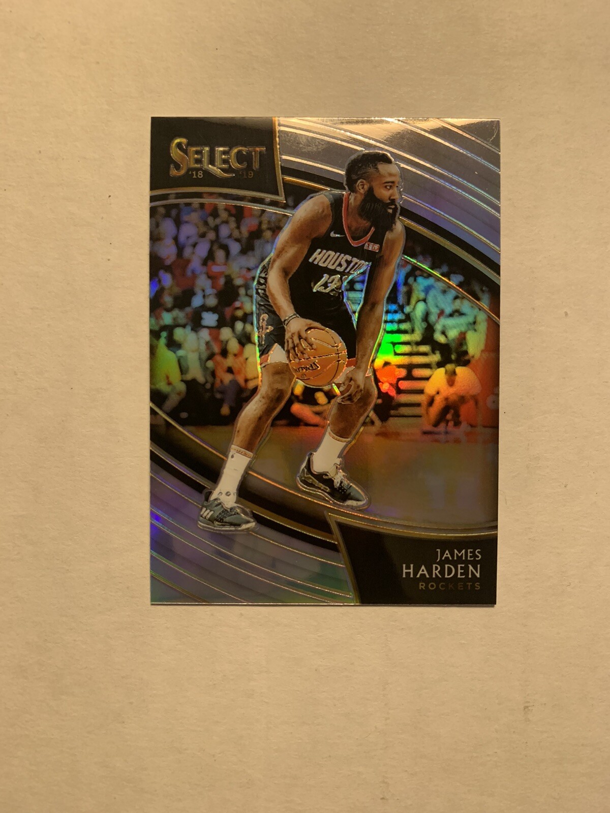 2018/19 Panini Select JAMES HARDEN Courtside Silver Prizm SSP Houston Rockets SP
