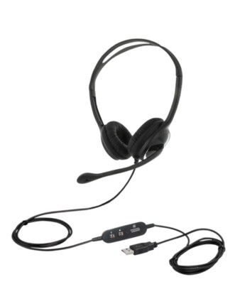 Eartec Office 150D USB Geräuschunterdrückung am Ohr Headset mit Mikrofon