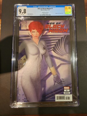    Marvel Comics Web Of Black Widow #1 - Origin - VARIANT - CGC 9.8   