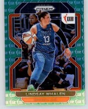 2022 Panini Prizm WNBA Prizms Green Anniversary #178 Lindsay Whalen W25