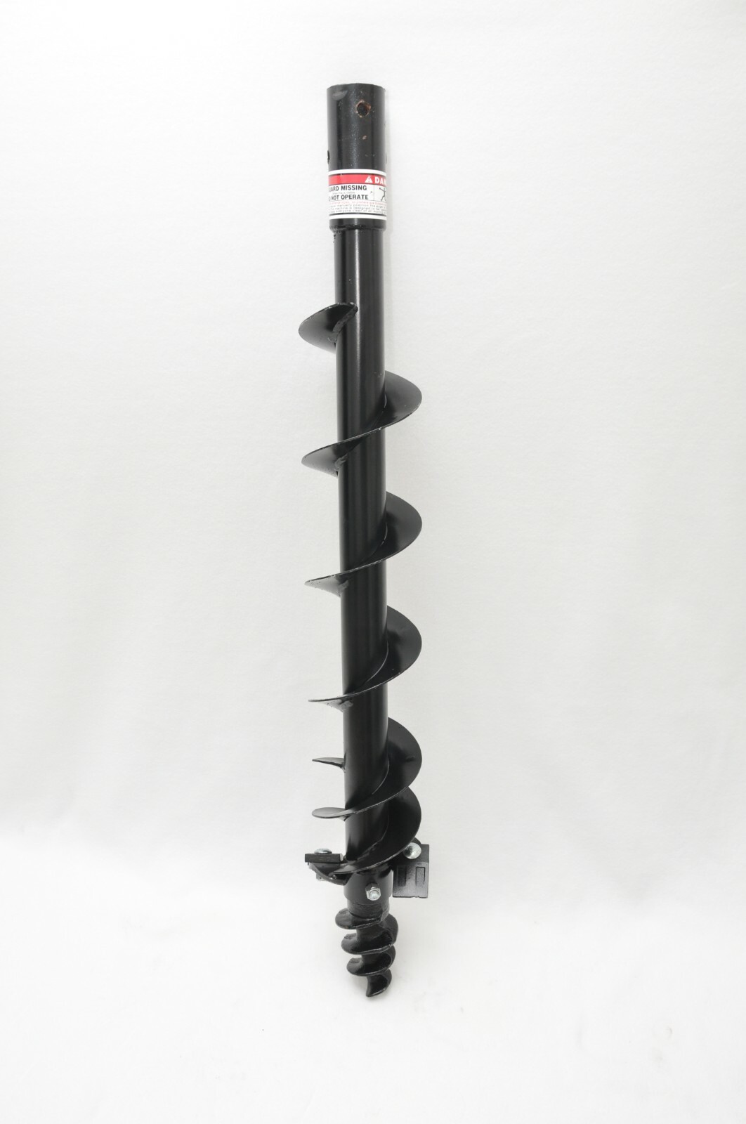 Post Hole Digger Auger, Heavy Duty 6 in Dia for 2" Gear Box Shafts, 3pt