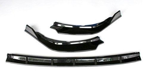 FOR 2021-2024 TOYOTA CAMRY SE XSE FRONT BUMPER LIP SPLITTER SPOILER GLOSS BLACK - Picture 4 of 12