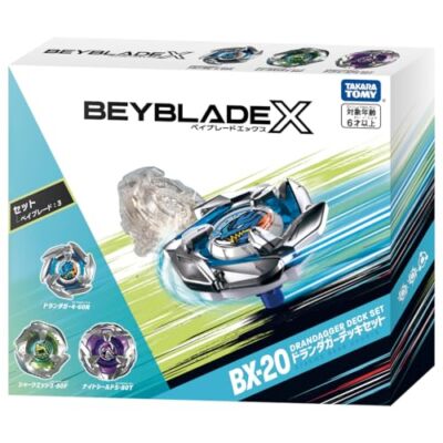 TAKARA TOMY Beyblade X Beyblade X BX-20 Doran Dagger Deck Set