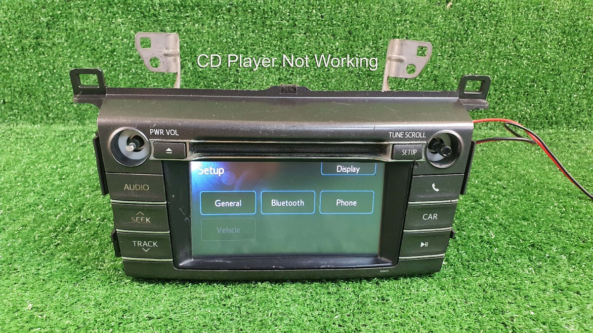 2013-2018 Toyota Rav4 Radio CD player info Display Oem 86140-0R010