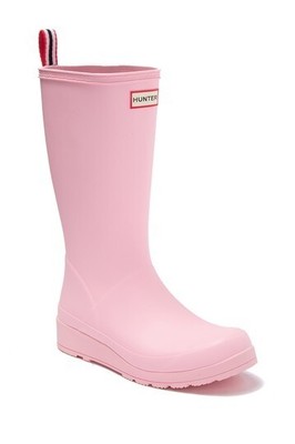 candy floss hunter boots