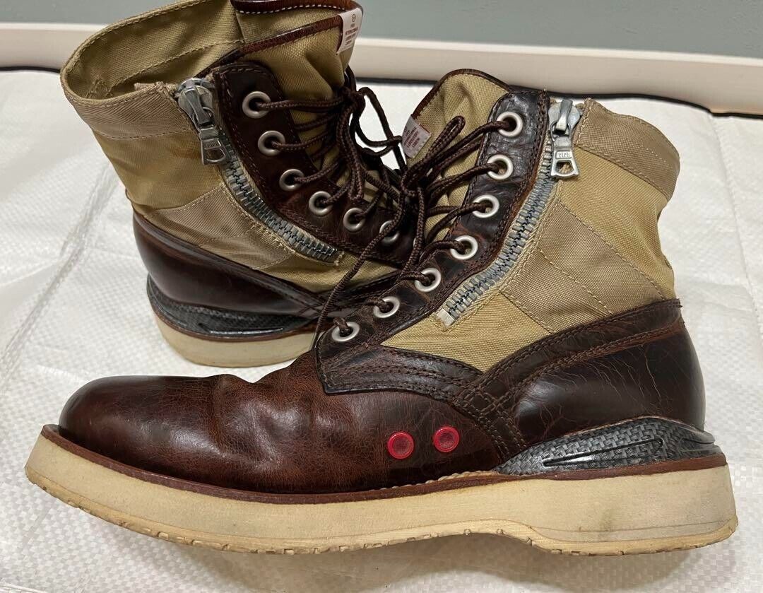 visvim 7HOLE '73-FOLK Boots Brown Leather US 9 Used From visvim 7HOLE '73-FOLK Boots Brown Leather US 9 Used From