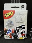 NEW Mattel UNO DISNEY 100 Card Game with Special Mystery Foil Card