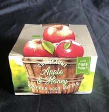 BATH  BODY WORKS Whipped Body Butter CHAMPAGNE APPLE  HONEY 6.5 oz