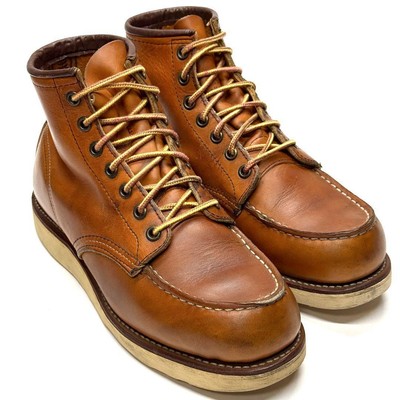 Red Wing Boots Irish Setter 875 US:7E Leather Brown From Japan 