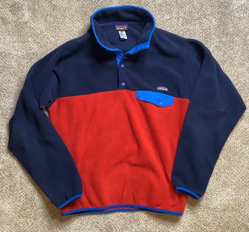 Patagonia Synchilla Men's Red And Blue 