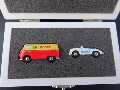 SCHUCO PICCOLO PILIPS BOSCH VOLKSWAGEN PORSCHE 356 SET limited edition 1:90