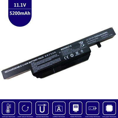 Laptop Akku für Clevo W650SC W650SF W650SH W650SJ W650SR W670 W670RB W670SRQ