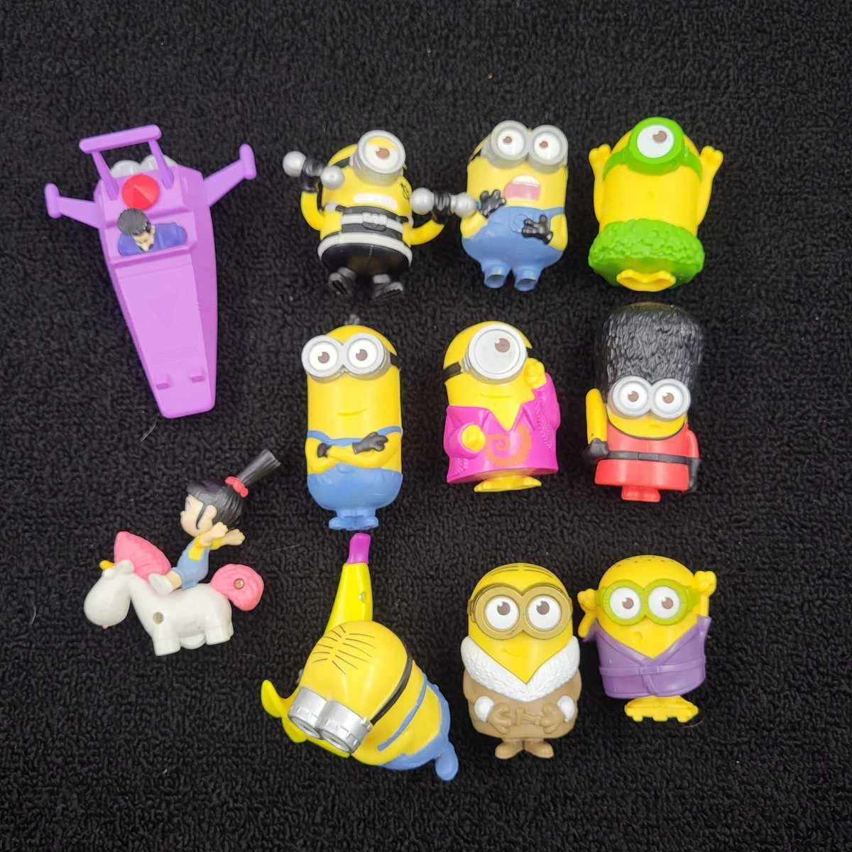 Figurine Peluche Minion McDonald's 2019 - #47 - Très Bon état - Occasion - Origine Chine