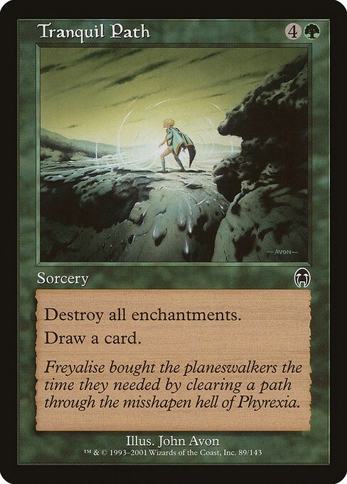 Tranquil Path Foil Apocalypse 89 NM MTG