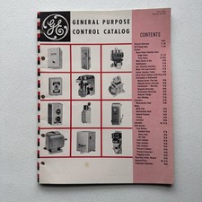 Vintage General Electric 1955 General Purpose Control Catalog