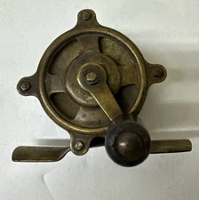 Hendryx Vintage Brass Fly Reel Fishing Reel