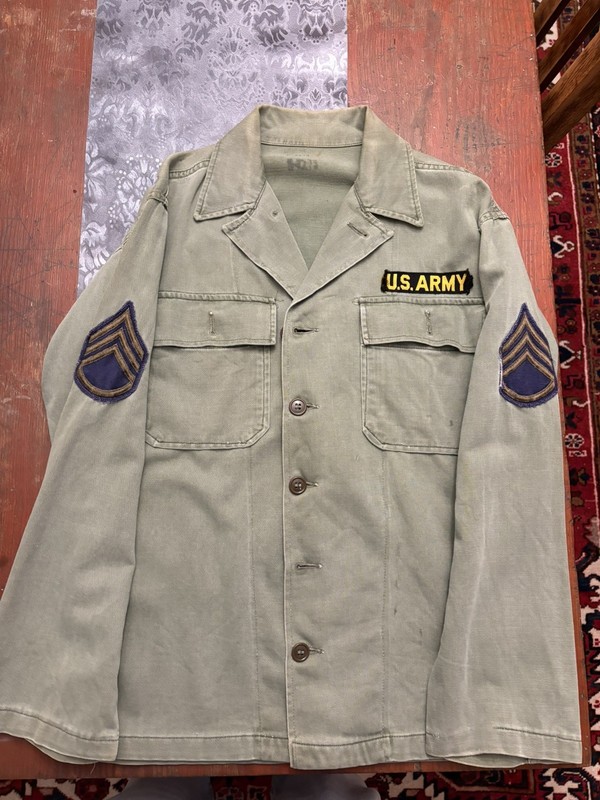 Korea War To Vietnam Era War Army Shirt Jacket-Staff Sargent