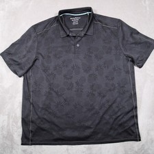 Tommy Bahama island zone pineapple palm coast short sleeve polo shirt 2XL Men