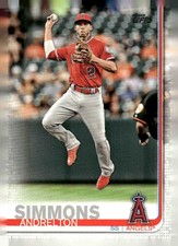 2019 Topps #255 Andrelton Simmons