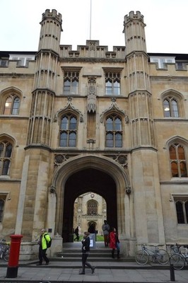 Foto 6x4 Gateway, Corpus Christi College Cambridge\/TL4658 um 2017