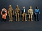 (6) Vintage Original Star Wars Action Figure Lot Kenner 1977-1980