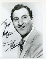 Danny Thomas- Signed B&W Photograph