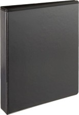 Image of Lightweight 5cm Black D-Ring Binder - Ideal for A4 Documents & Presentations