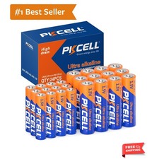 AA and AAA Batteries Combo Pack 24 Count - 12 Double AA Batteries and 12 Trip...