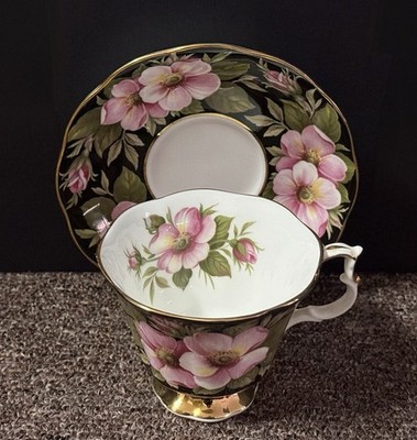Royal Albert Providence Flowers Alberta Rose Bone China Teacup & Saucer England