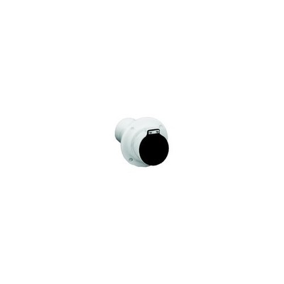 Centek 3'' Exhaust Thru-Hull, White w/Flapper 1200298