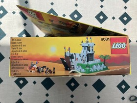 LEGO Castle 6081: King's Mountain Fortress Retired 1990 Brand New & Sealed！