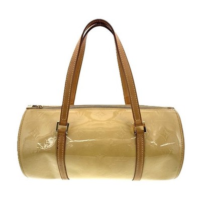 LOUIS VUITTON M91006 Bedford Monogram Vernis Beige Leather Shoulder Handbag