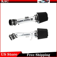 Cold Air Intake System For Infiniti G37 with 3.7L V6 Engine Nissan 370Z Black