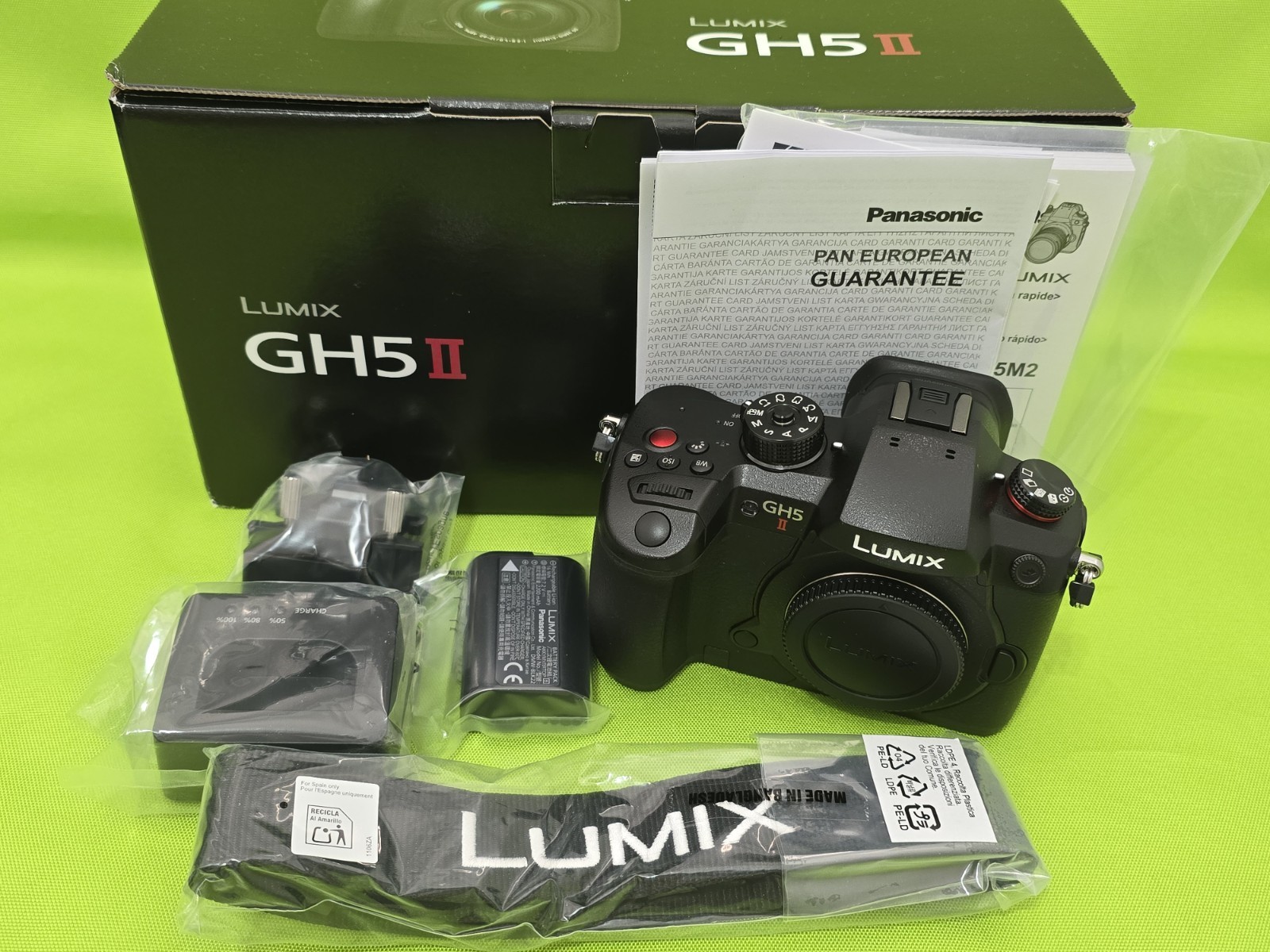 Panasonic Lumix GH5 Mark II DC-GH5M2E Mirrorless Camera 20.3MP 4K Body Only