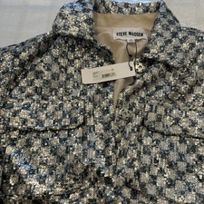 Steve Madden BNWR Long Sleeve Size Medium Gli...