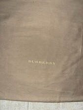 BURBERRY Brown COLOR SIGN Gold DUST BAG FOR BOOTS HANDBAGS 23" X 23"