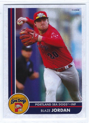 2025 Portland Sea Dogs (Double-A Boston Red Sox) Blaze Jordan