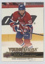 2014-15 Upper Deck UD Canvas Young Guns Sven Andrighetto #C217 5xh