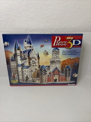 Wrebbit Puzz 3D Neuschwanstein Castle 2003 Y2K NOS NEW Hasbro