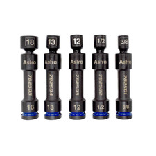 Astro Pneumatic 78250 Twelve Point Impact Driveline Socket Set With Universal Astro Pneumatic 78250 Twelve Point Impact Driveline Socket Set With Universal